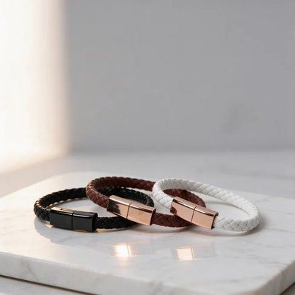 AuraNox 2‑in‑1 Charging Bracelet