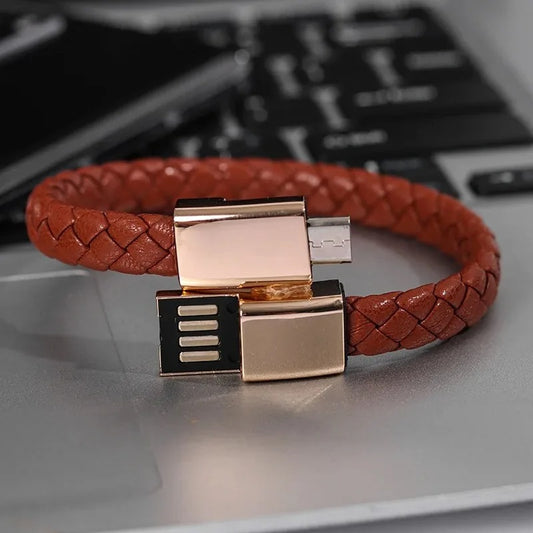 AuraNox 2‑in‑1 Charger Bracelet
