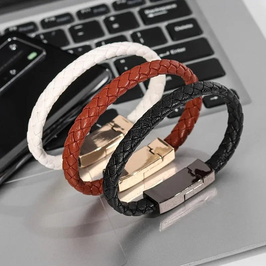 AuraNox 2‑in‑1 Charger Bracelet