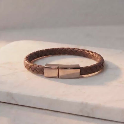 Brown - 2‑in‑1 Charging Bracelet